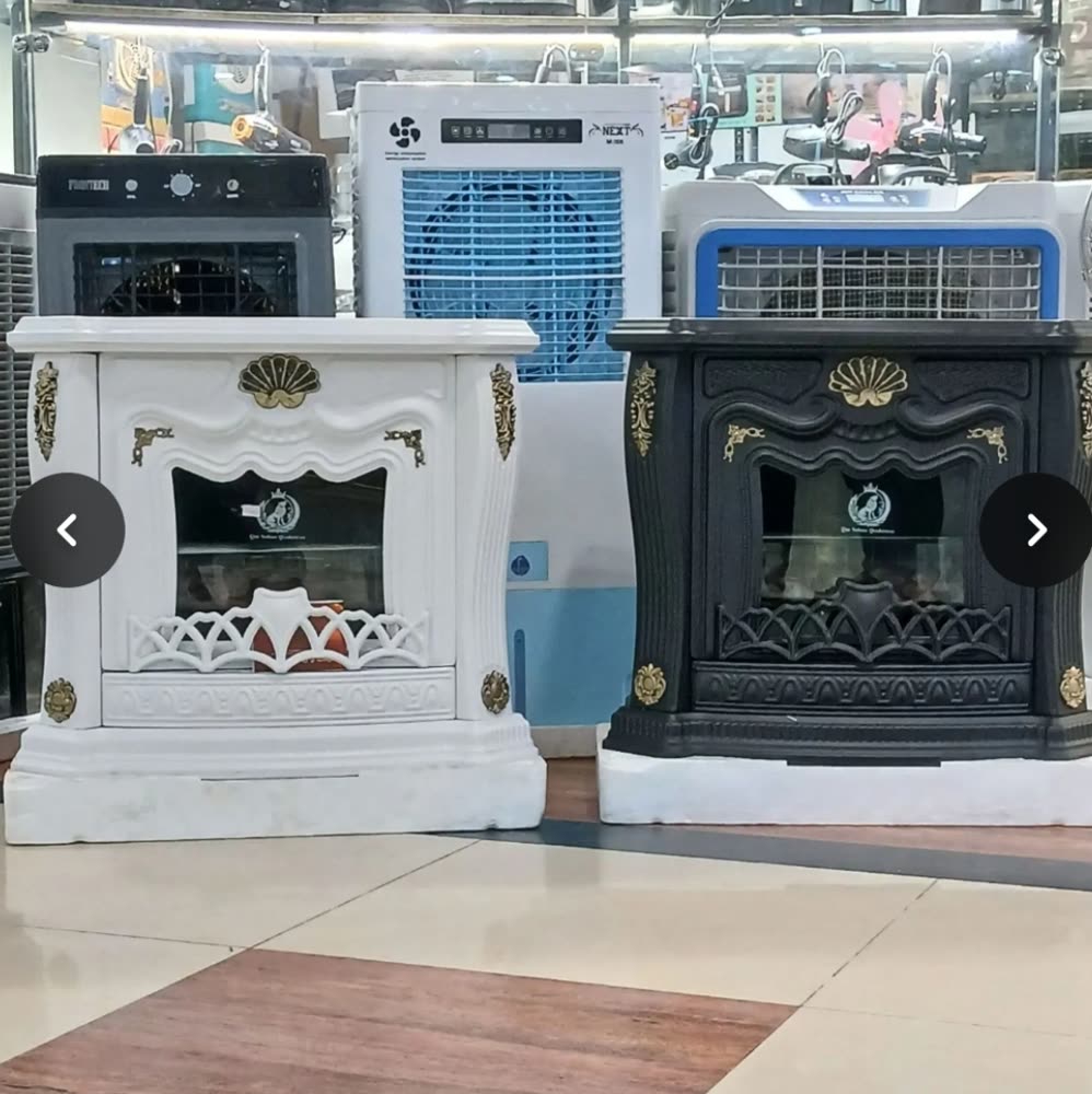 بخاری گازی شومینه استیل خزر 36 هزار